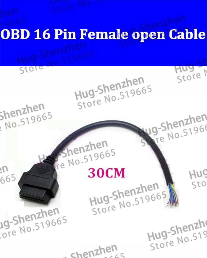  ǰ 2 / 30 cm obd 2 cavo kabel  ̺ 16   Ȯ Ŀ  ̾ ڵ extender